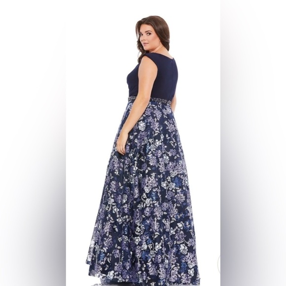 MAC DUGGAL 67764 NWT FABULOUSS PLUS SIZE LONG DRESS - Picture 2 of 6